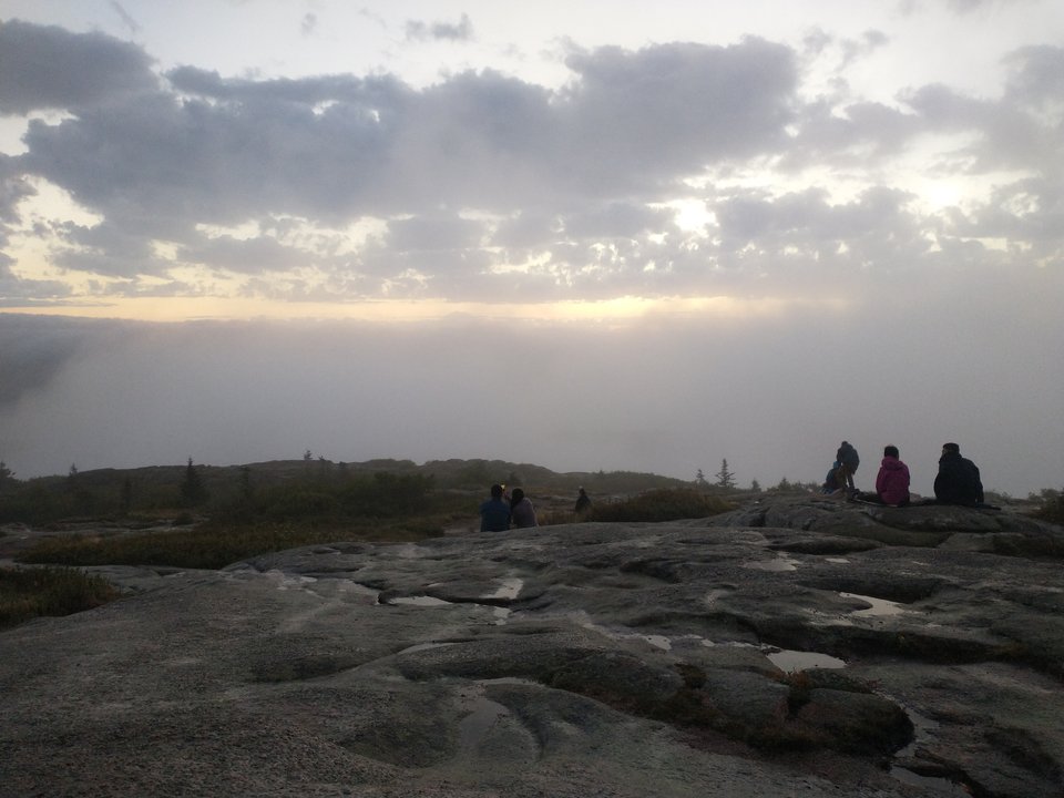 Sunrise on Cadillac Mountain