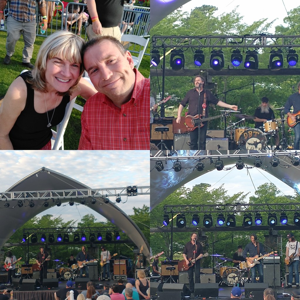 collage of photos from Drive By Truckers