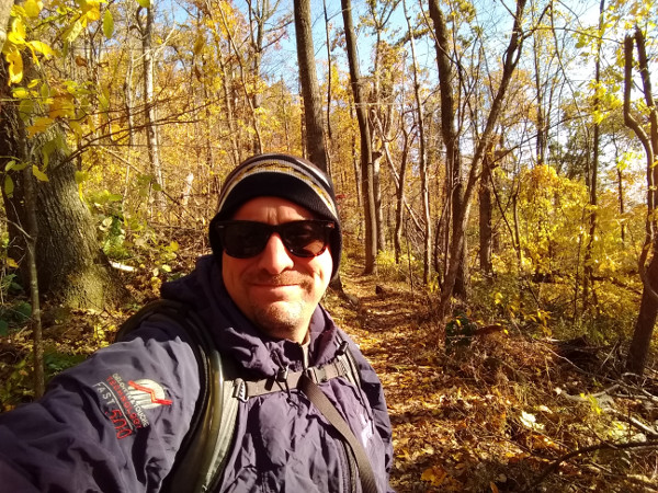 Selfie on Appalachian Trail