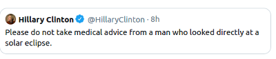 Hillary tweet