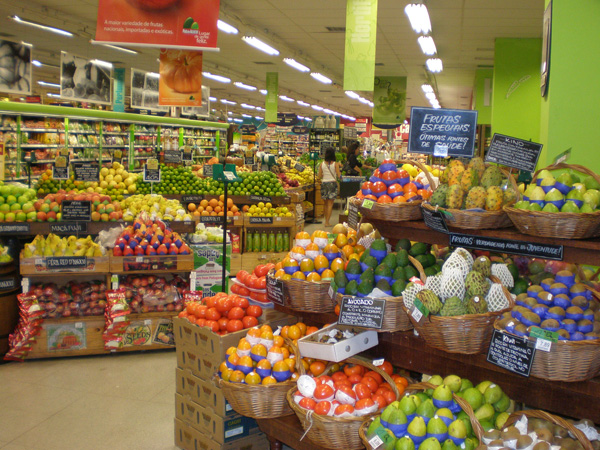 Photo of supermarket
